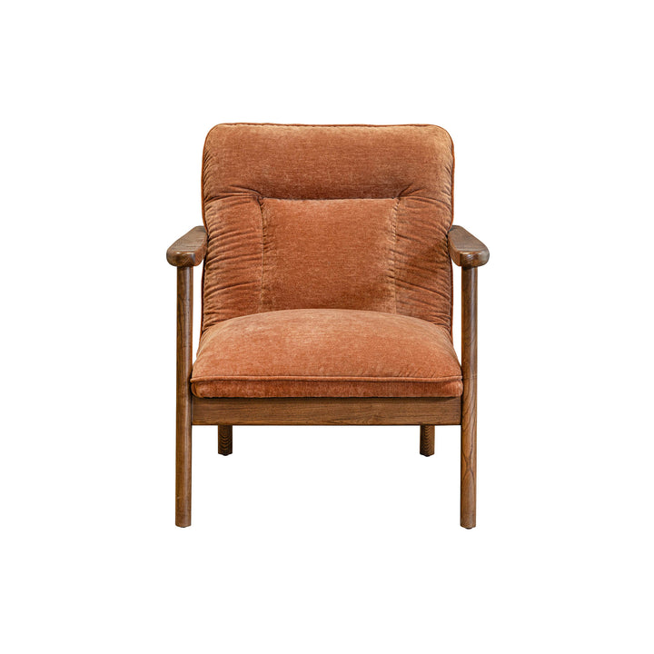 Highland Club Chair - Rust