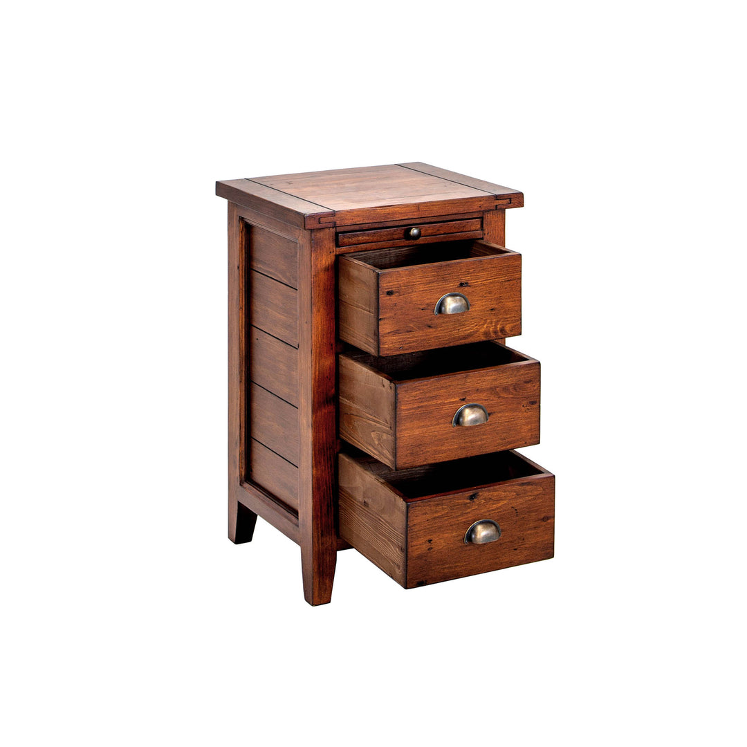Irish Coast 3 Drw Nightstand - African Dusk