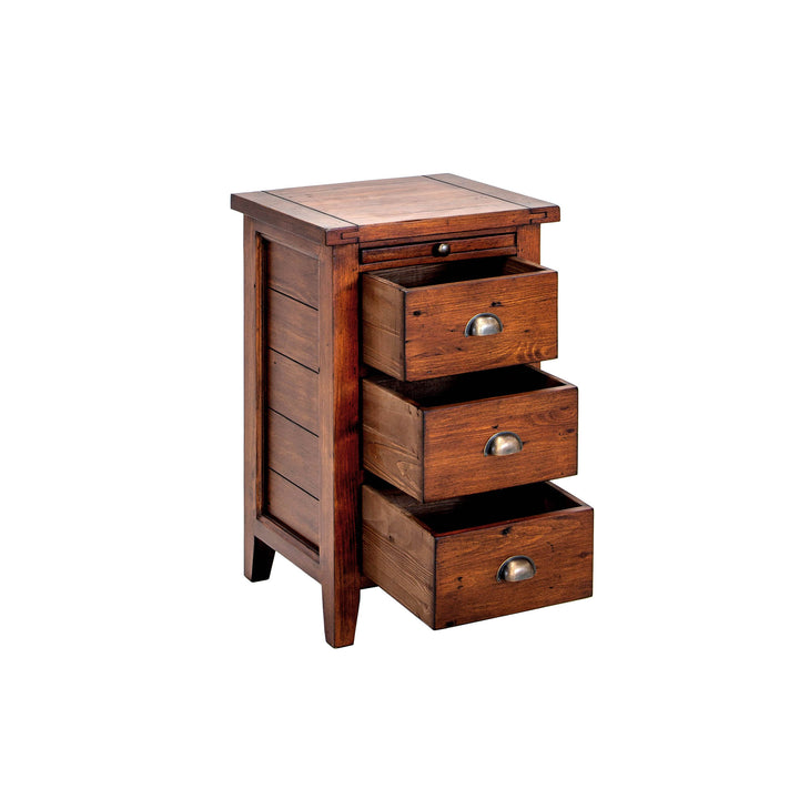 Irish Coast 3 Drw Nightstand - African Dusk