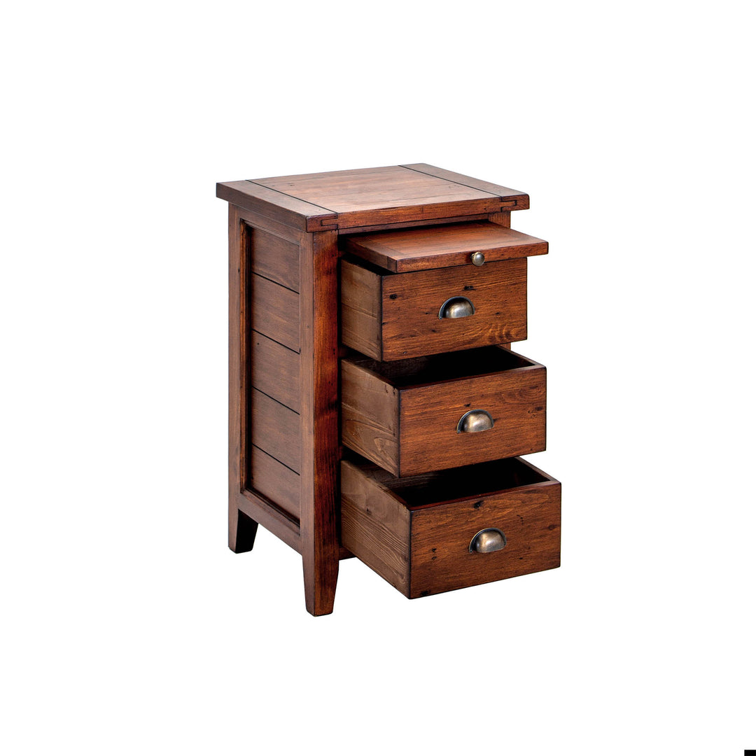 Irish Coast 3 Drw Nightstand - African Dusk