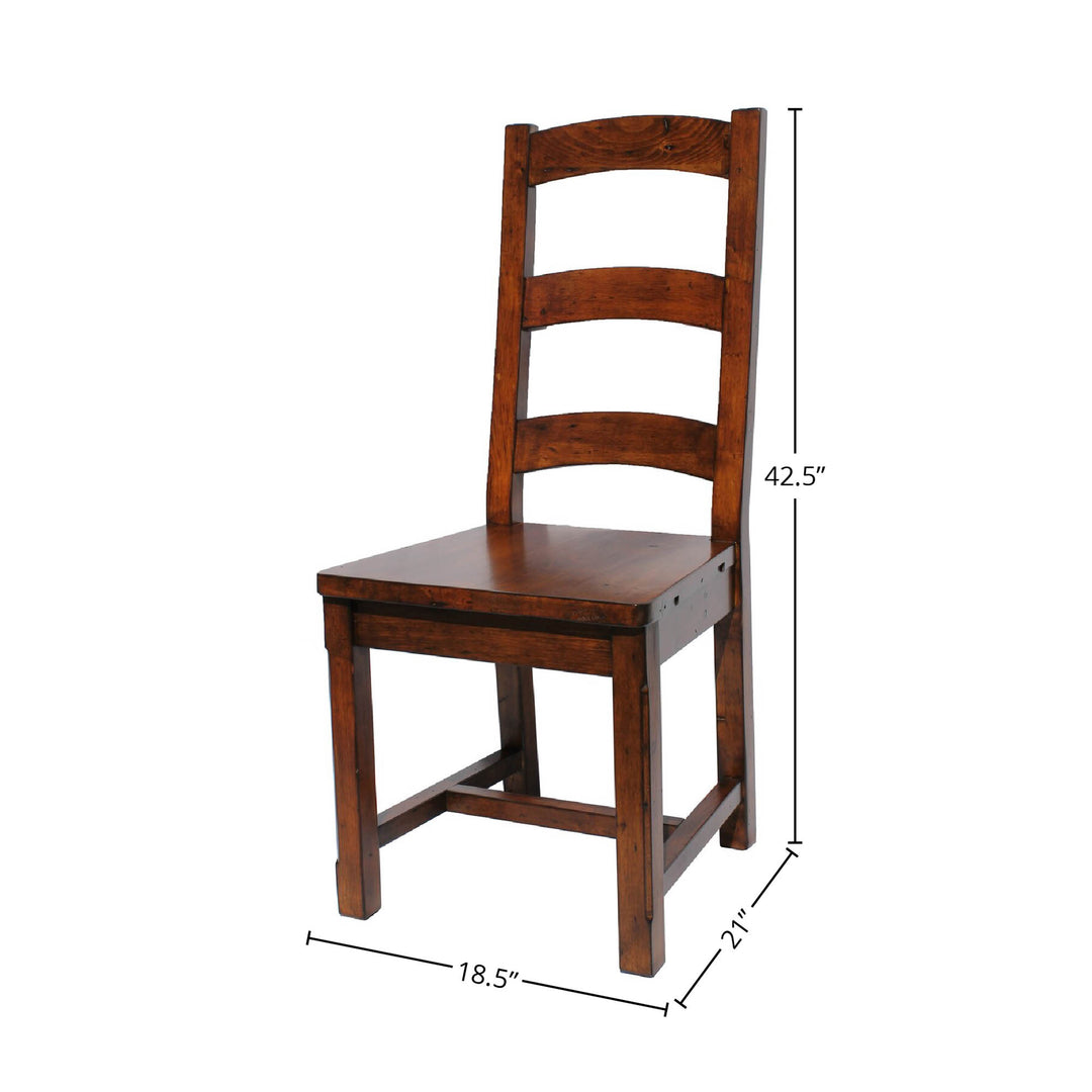 Irish Coast Ladder Back Chair - African Dusk
