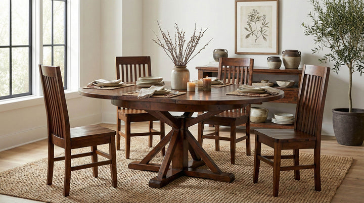 Irish Coast Slat Back Chair - African Dusk