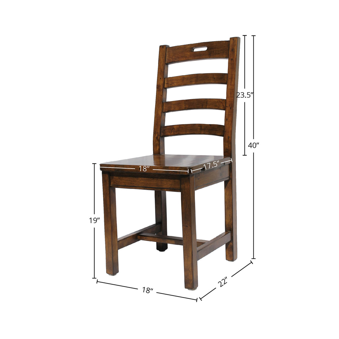 Irish Coast Hand-Hole Chair - African Dusk