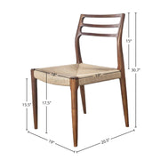 Java Dining Chair - Walnut