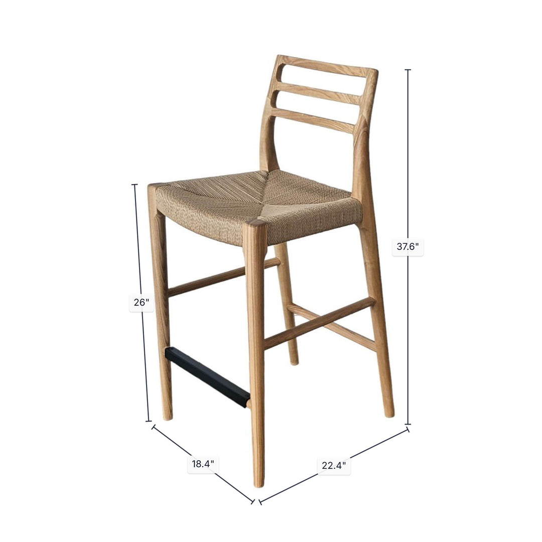 Java Counter Stool - Natural