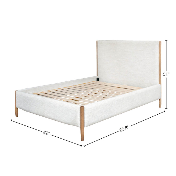 Kamelia King Bed - Sand