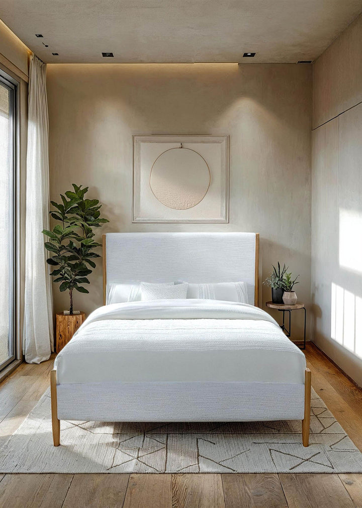 Kamelia King Bed - Sand