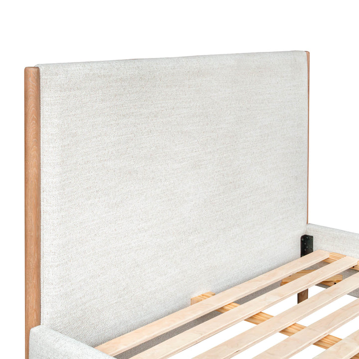 Kamelia Queen Bed - Sand