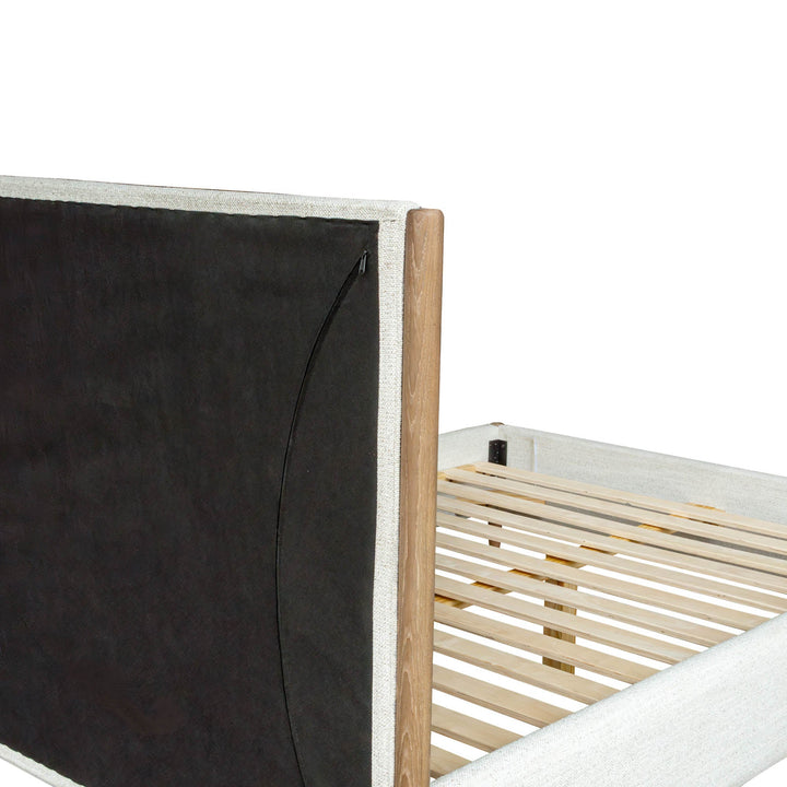 Kamelia Queen Bed - Sand
