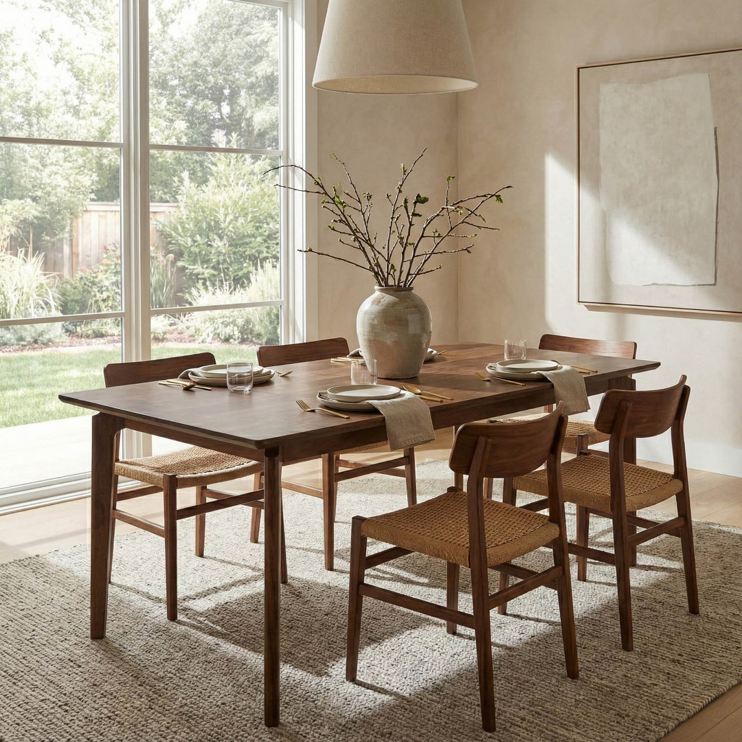 Kenzo Dining Table Small 60” – Brown