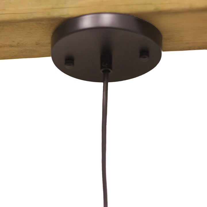 D-Bodhi Horn Pendant Small - Black