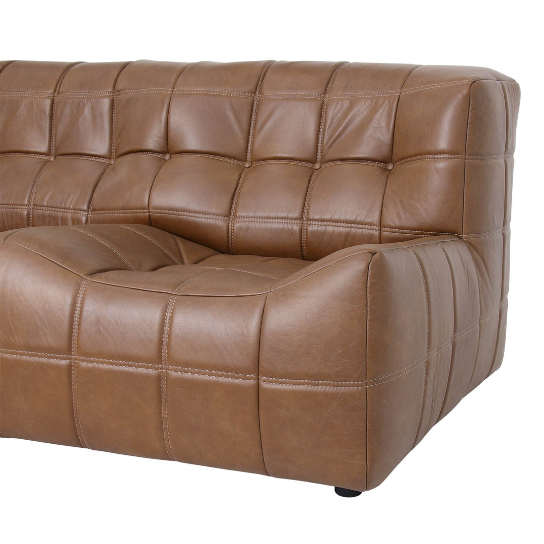 Linear Sofa - Antique Sienna