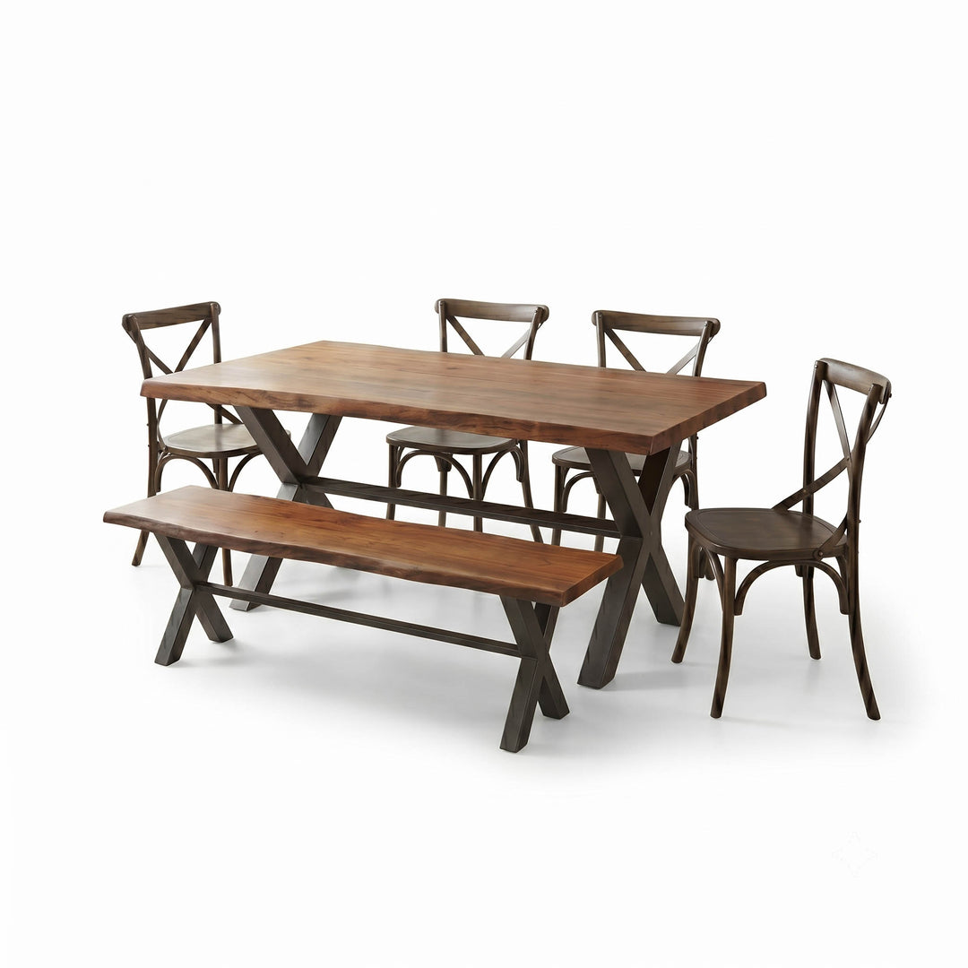 Restore Dining Table 82" BOGO Set