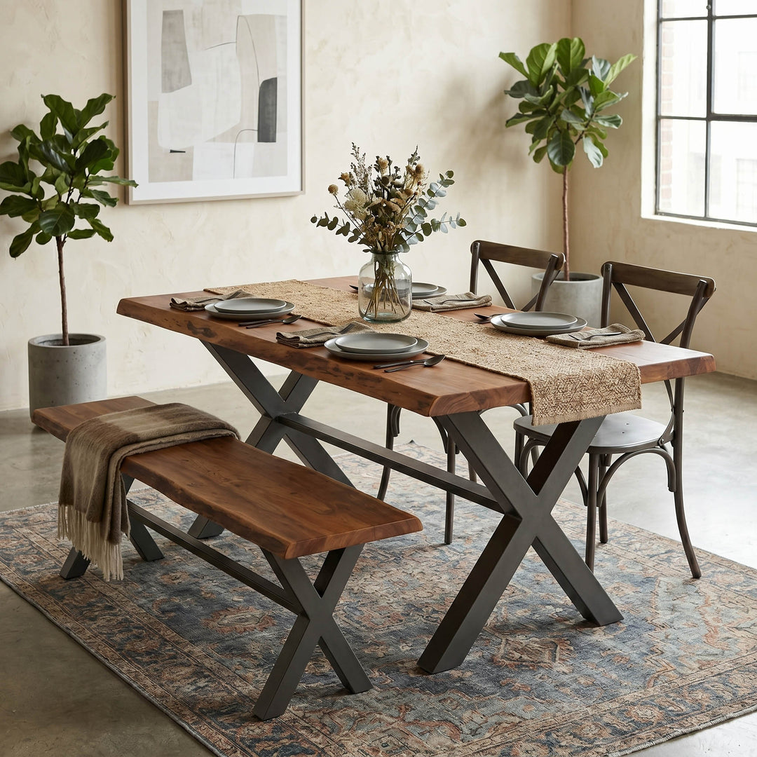 Restore Dining Table 70" BOGO Set