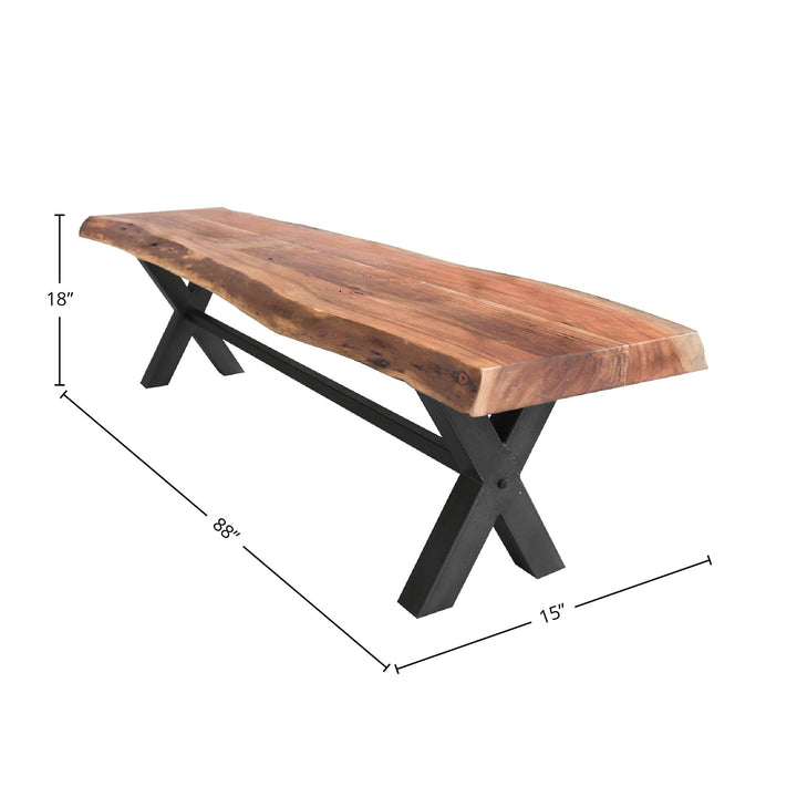 Restore Bench 87"