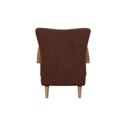 Louis Club Chair - Textured Choco