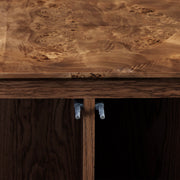 Mappa 3 Door Sideboard - Dark Burl