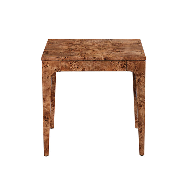 Mappa Side Table - Dark Burl