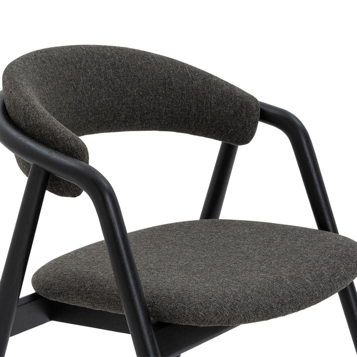 Mesa Dining Chair - Charcoal Truffle