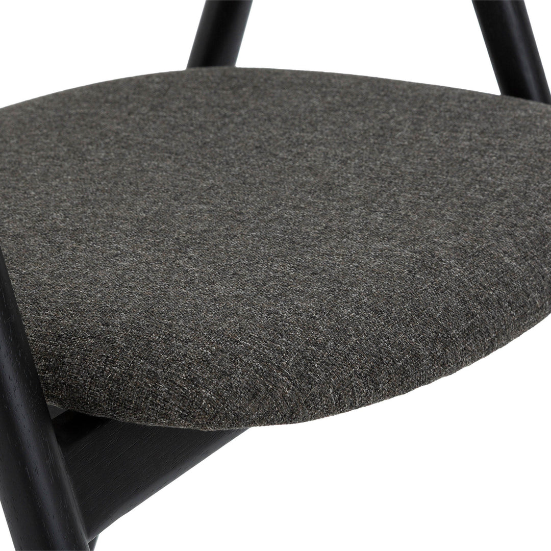 Mesa Dining Chair - Charcoal Truffle