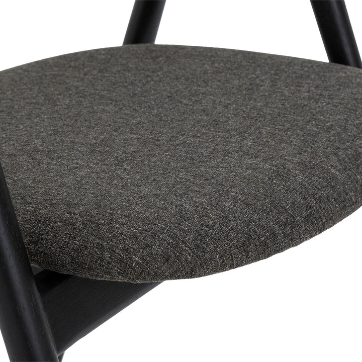 Mesa Dining Chair - Charcoal Truffle