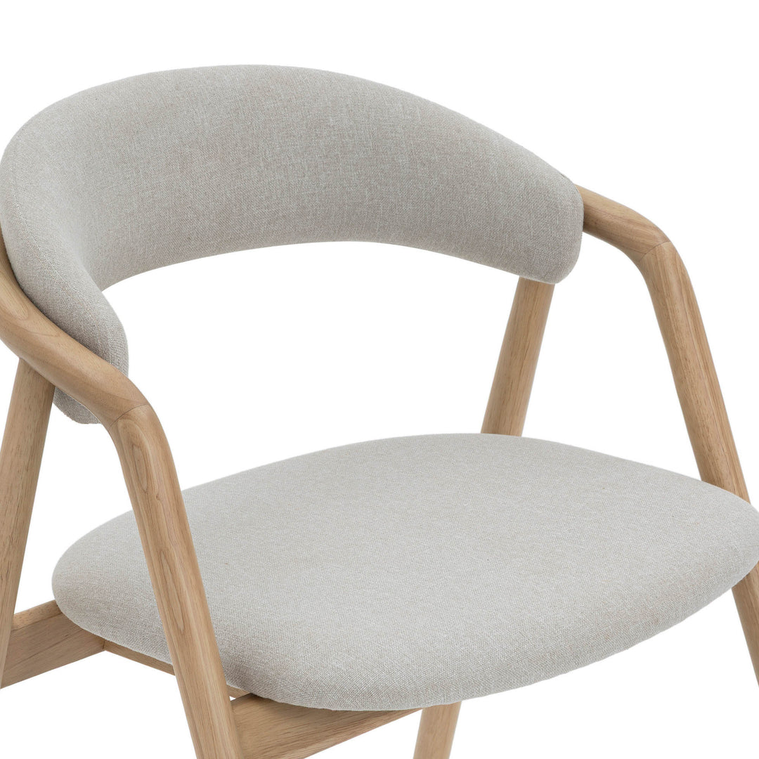 Mesa Dining Chair - Ivory Pebble