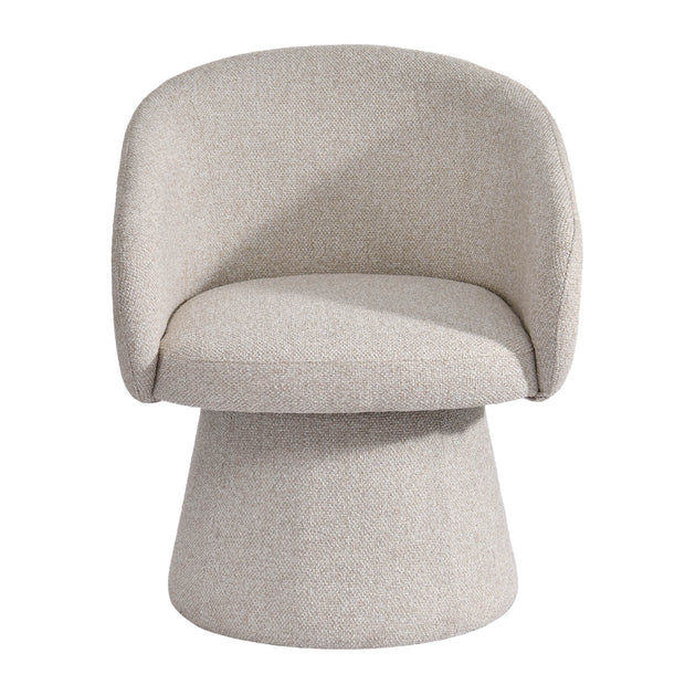 Misha Club Chair - Bone White