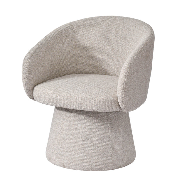 Misha Club Chair - Bone White