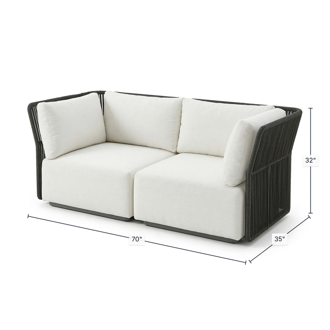 Naples Outdoor - Loveseat