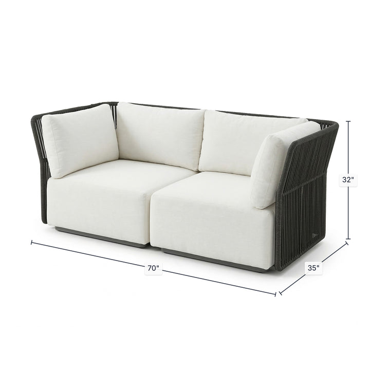 Naples Outdoor - Loveseat