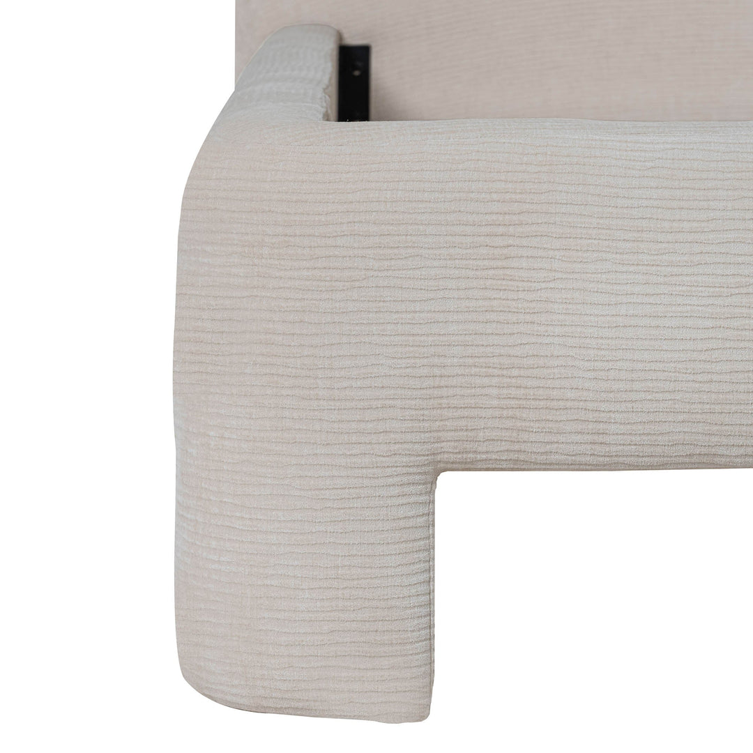 Nina Queen Bed - Ecru