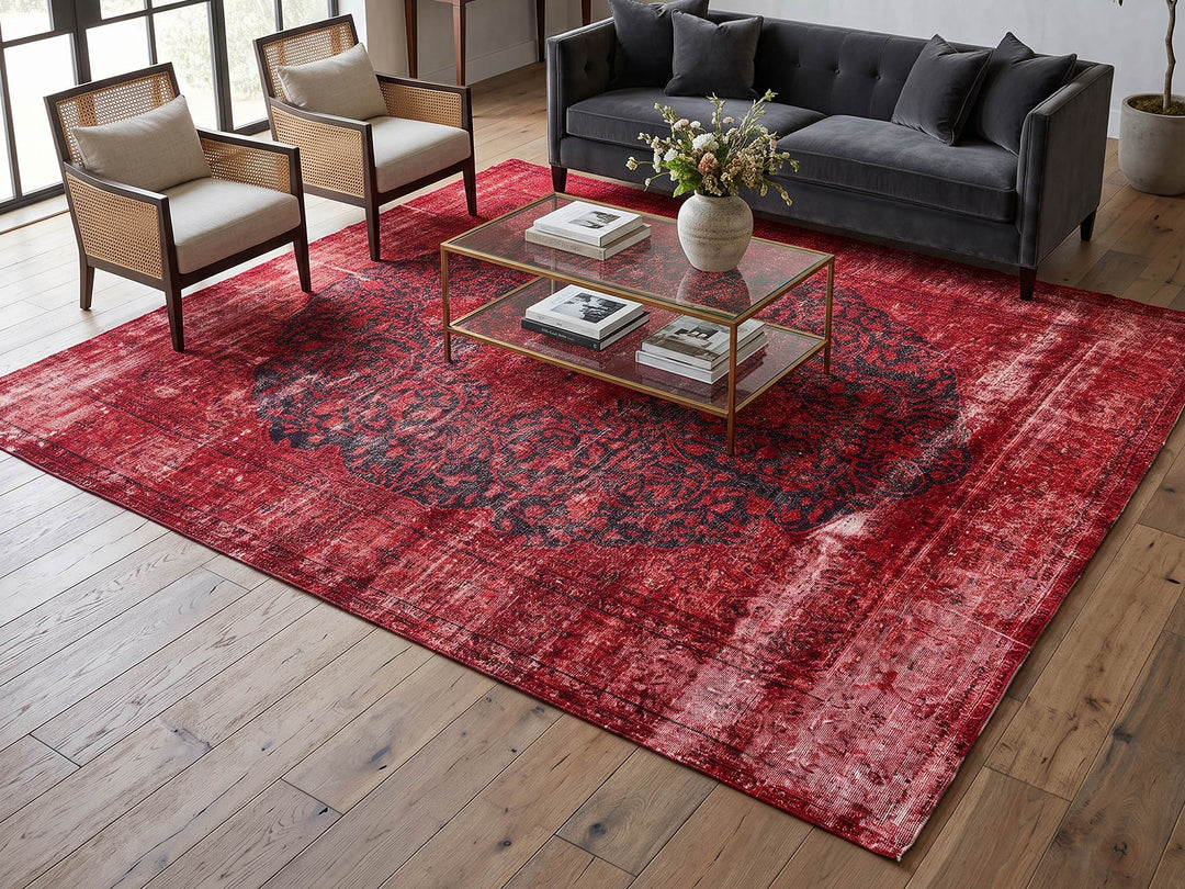 Namaste Rug -  Red 12'8" x 9'5"
