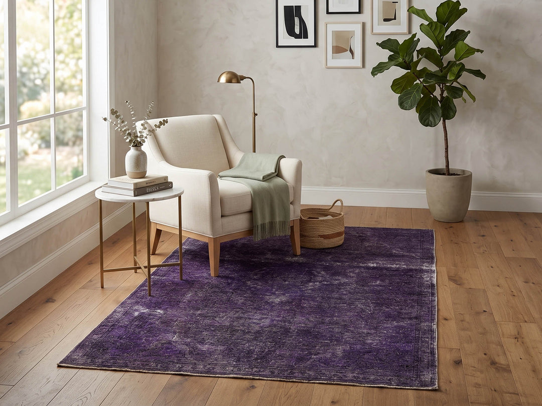 Namaste Rug -  Purple 7'11" x 5'