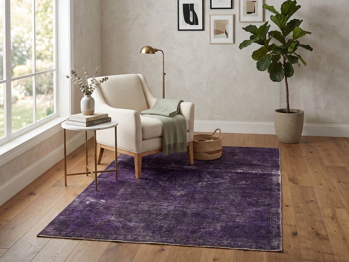Namaste Rug -  Purple 7'11" x 5'
