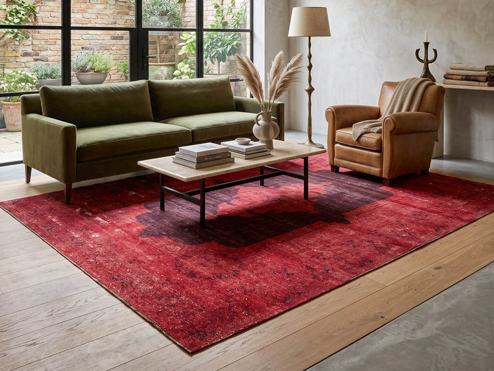 Namaste Rug -  Red 11'8" x 8'4"