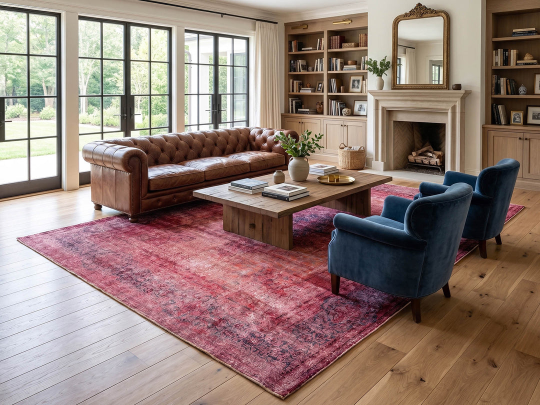 Namaste Rug -  Red 13'2" x 9'8"