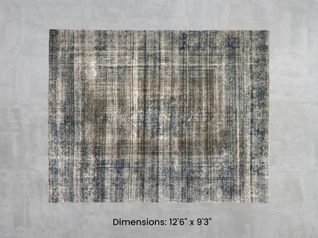 Namaste Rug -  Blue/Brown 12'6" x 9'3"