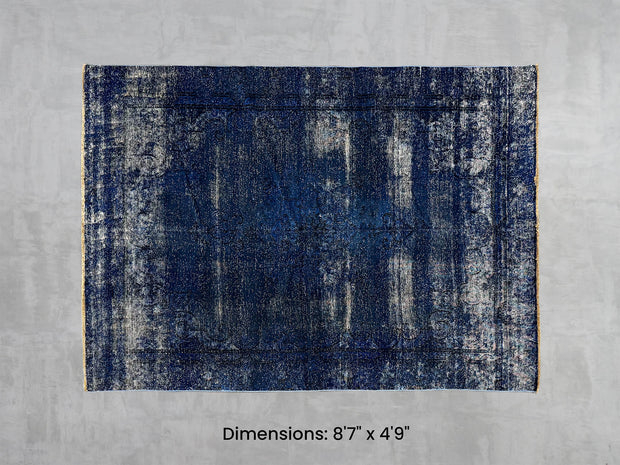 Namaste Rug -  Blue 8'7" x 4'9"