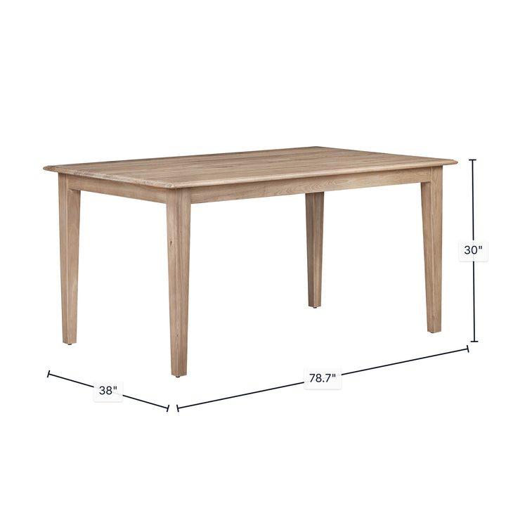 Northbridge Dining Table 78" - Light Ash