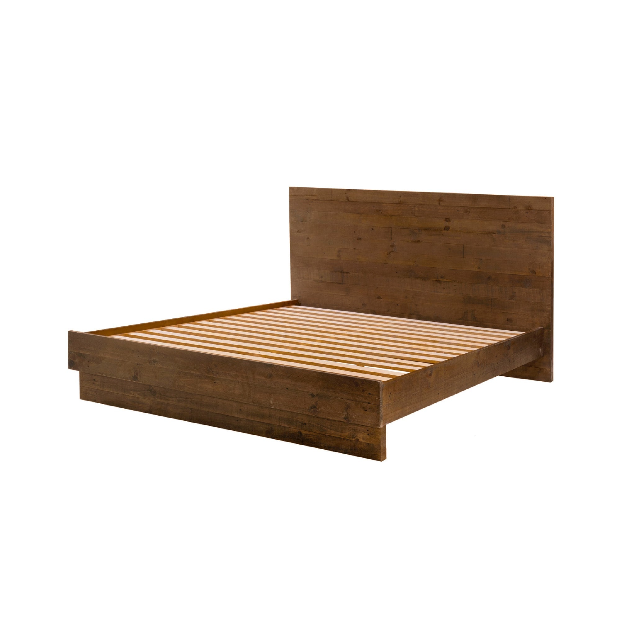Nevada King Bed - Dark Driftwood – LH Home