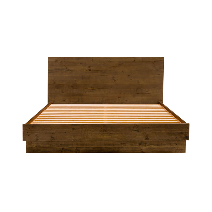 Nevada King Bed - Dark Driftwood