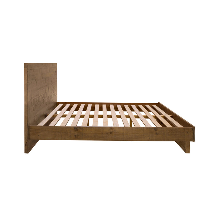 Nevada King Bed - Dark Driftwood