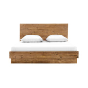 Nevada King Bed - Dark Driftwood