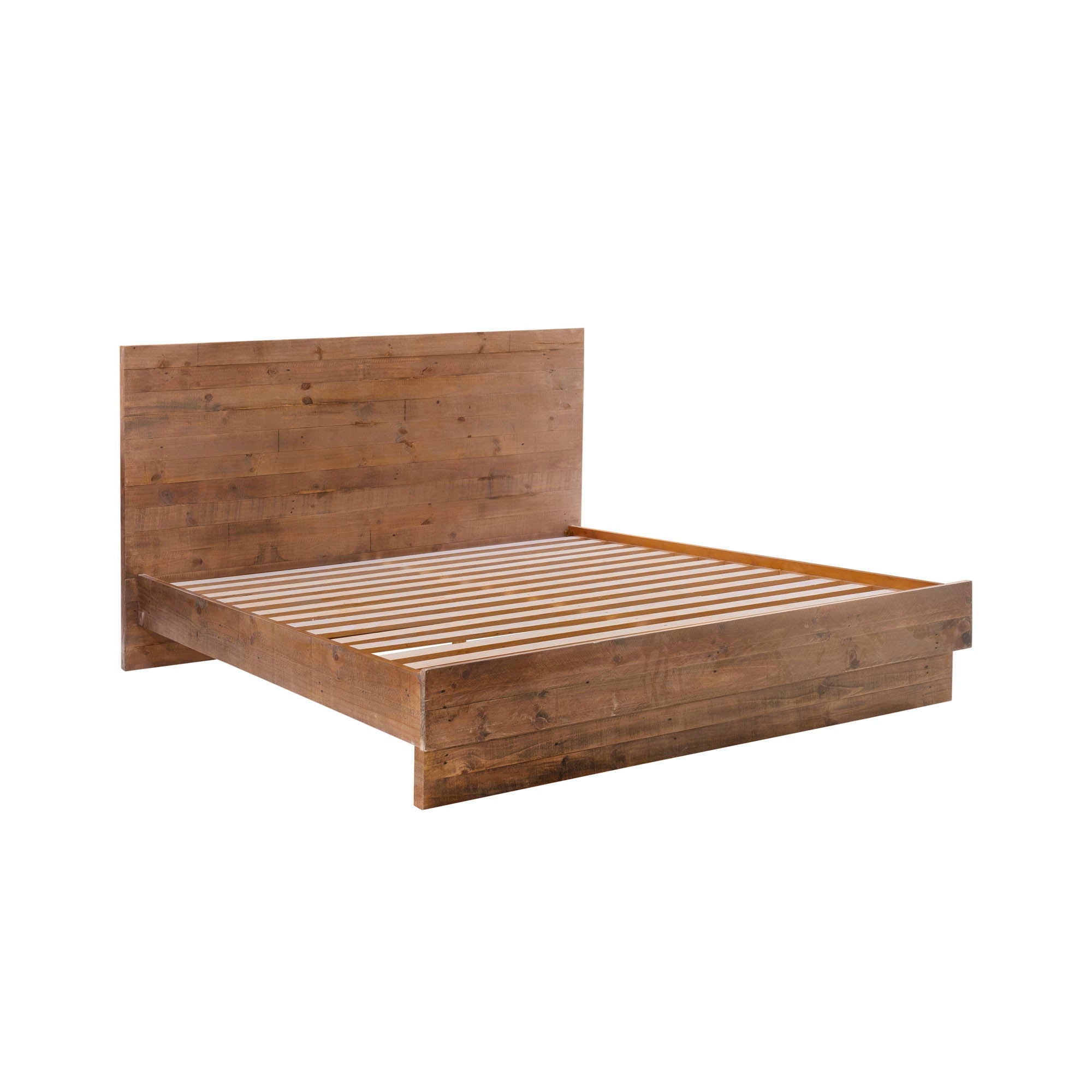 Nevada King Bed - Dark Driftwood – LH Home