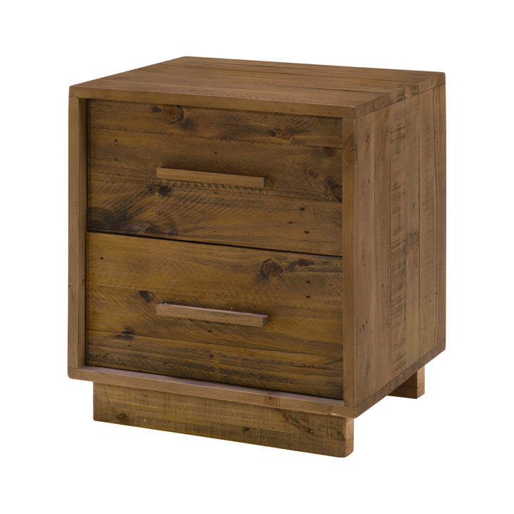 Nevada Nightstand - Dark Driftwood