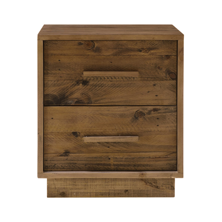Nevada Nightstand - Dark Driftwood