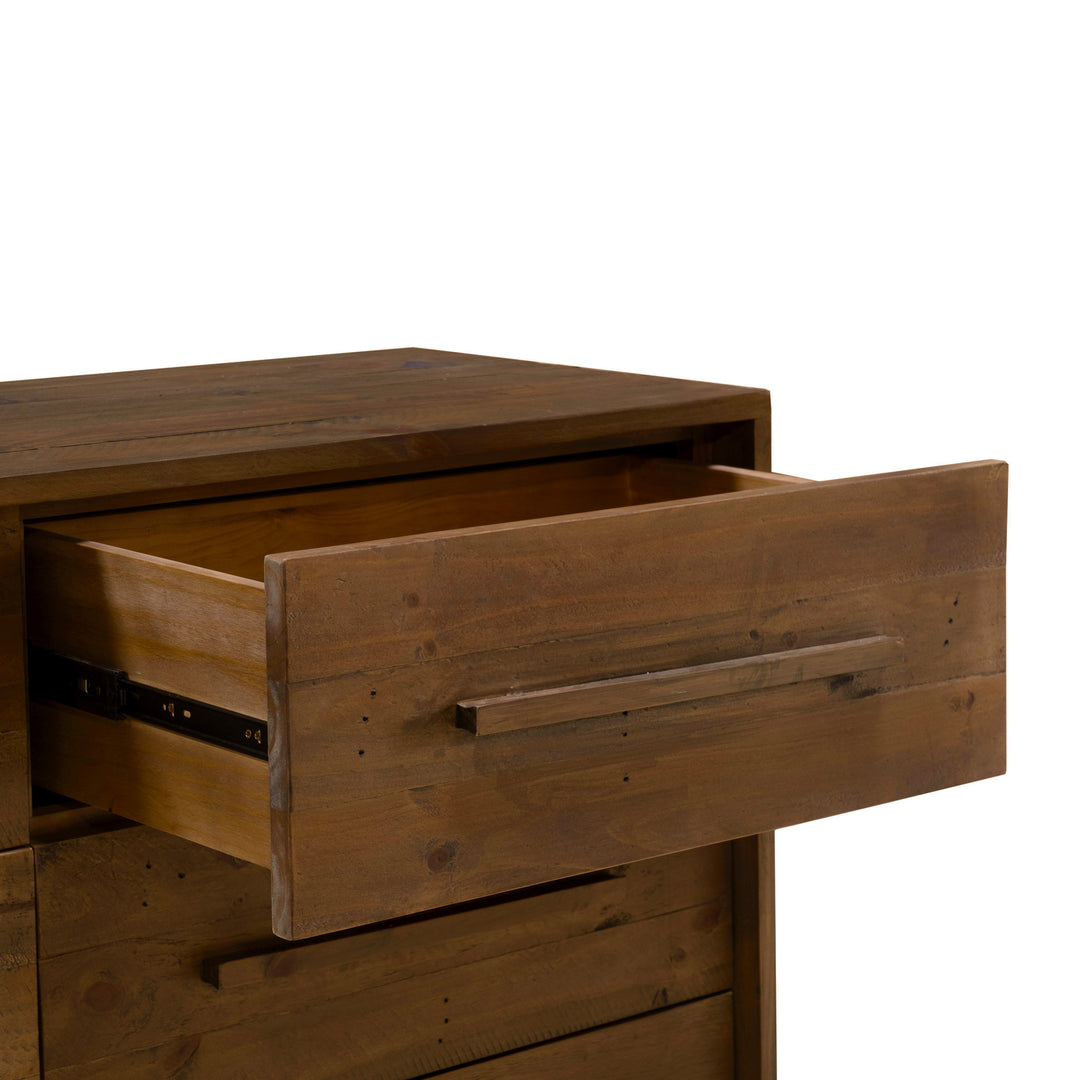 Nevada 6 Drawer Dresser - Dark Driftwood