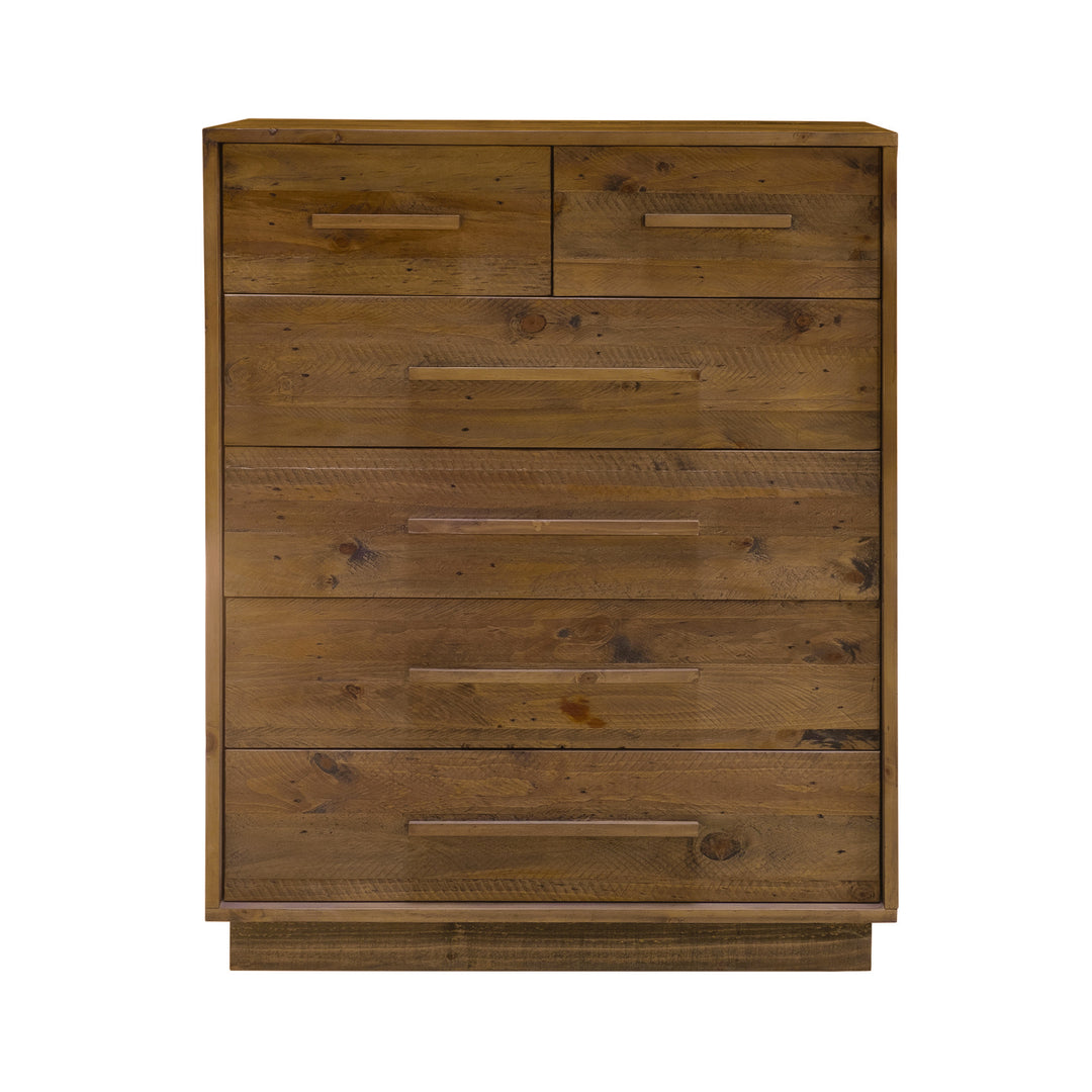 Nevada 6 Drawer Chest - Dark Driftwood