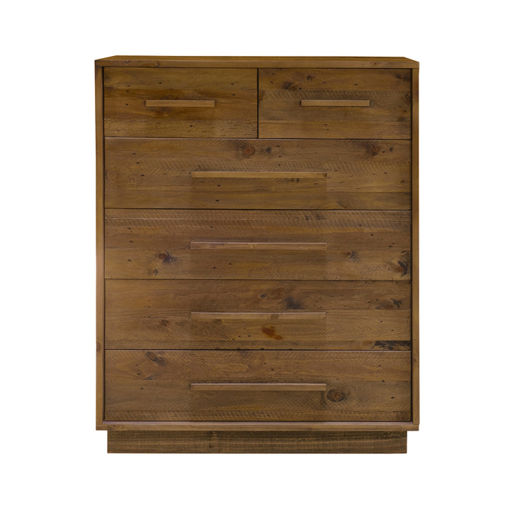 Nevada 6 Drawer Chest - Dark Driftwood