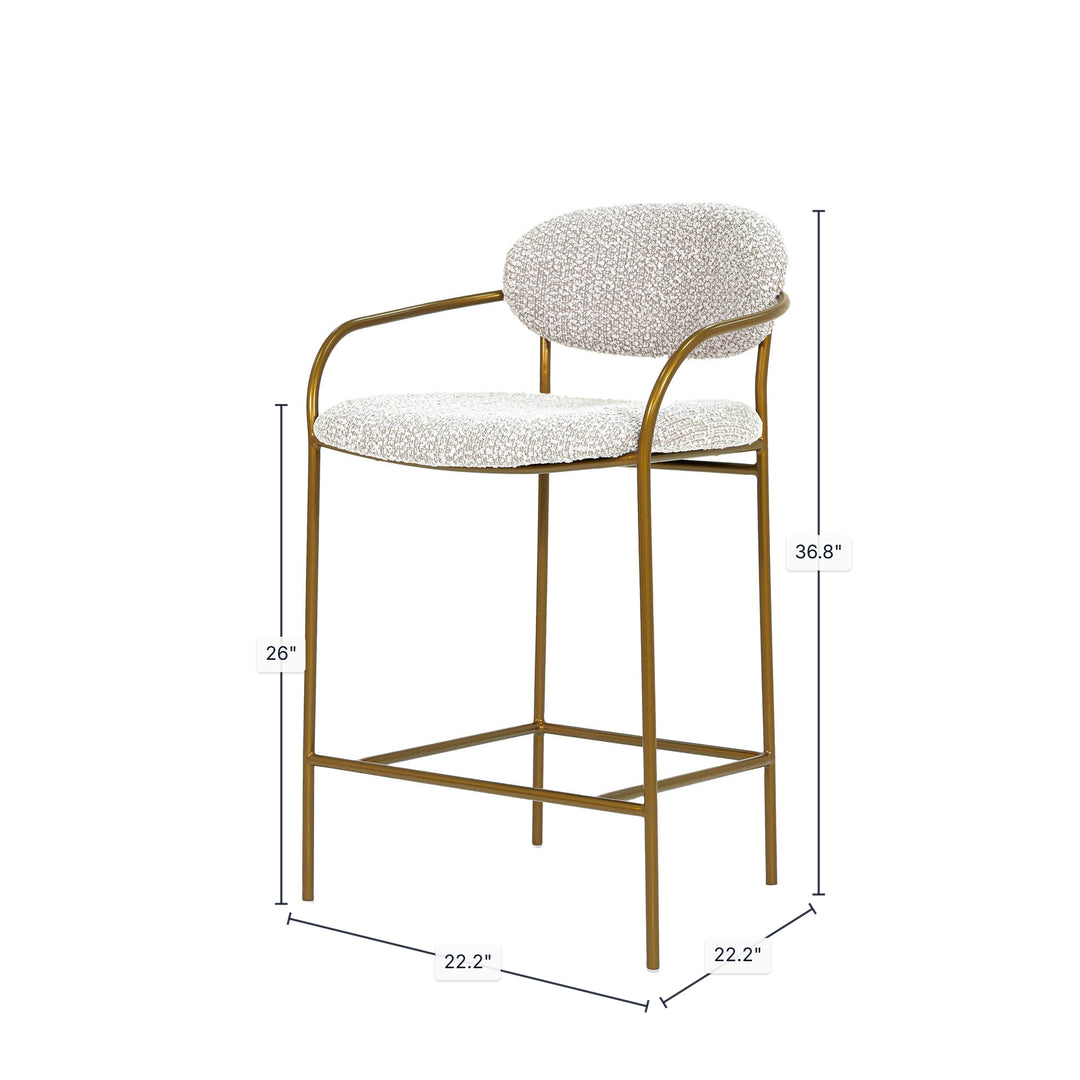 Oasis Arm Counter Stool
